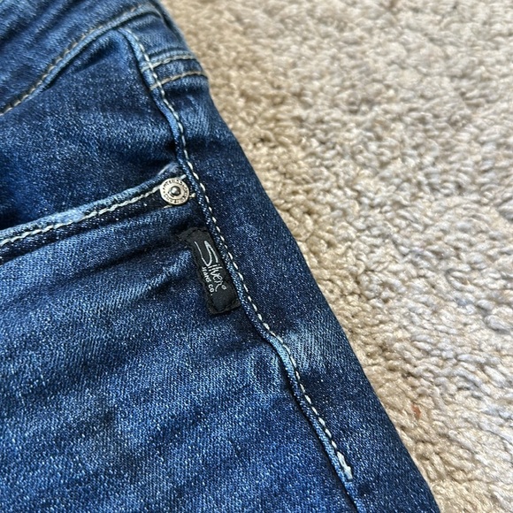 Silver Jeans Elyse Bootcut jeans W30 / L 33 Dark Wash Denim - Picture 5 of 7